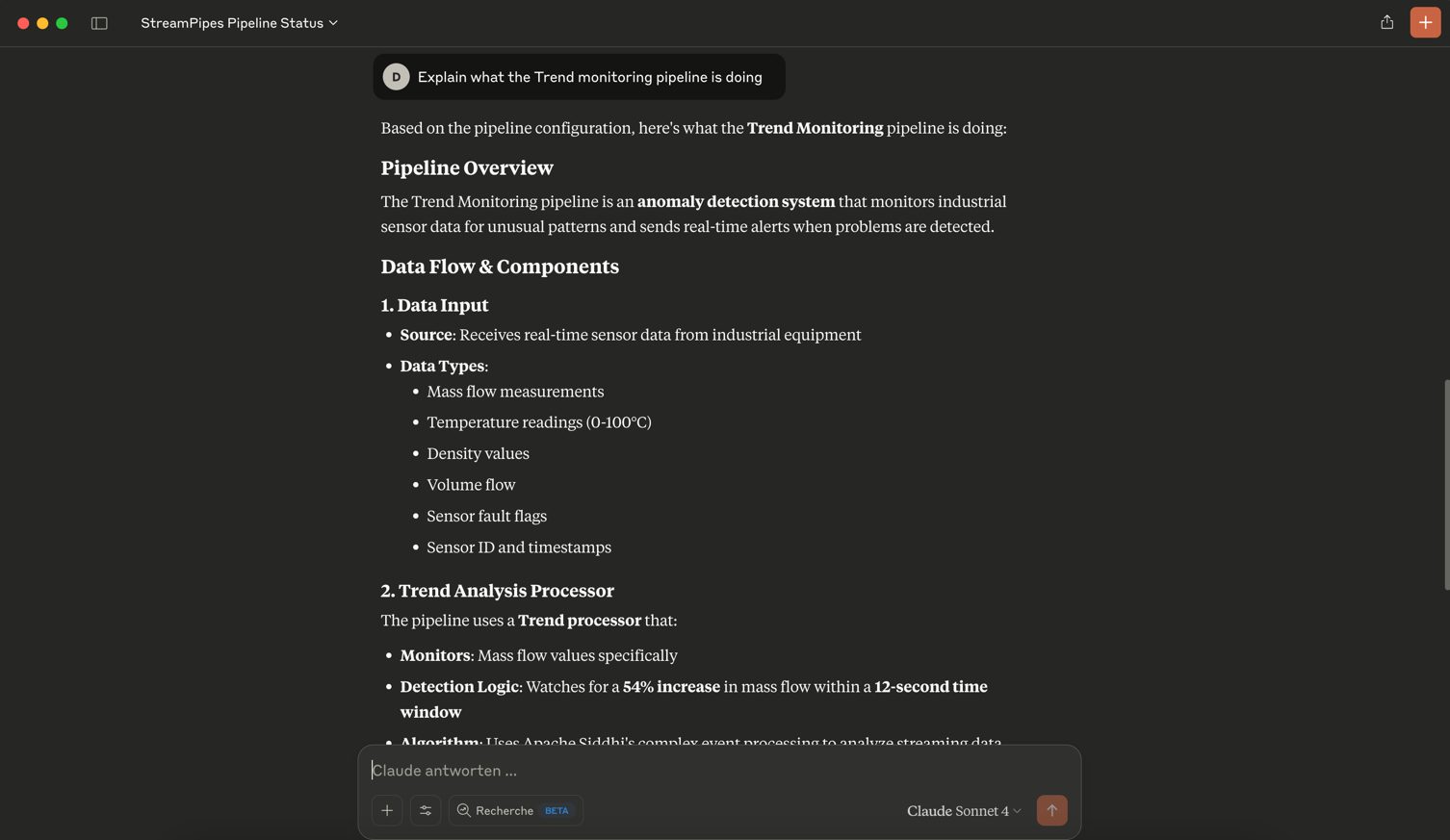 Explain a pipeline in Claude