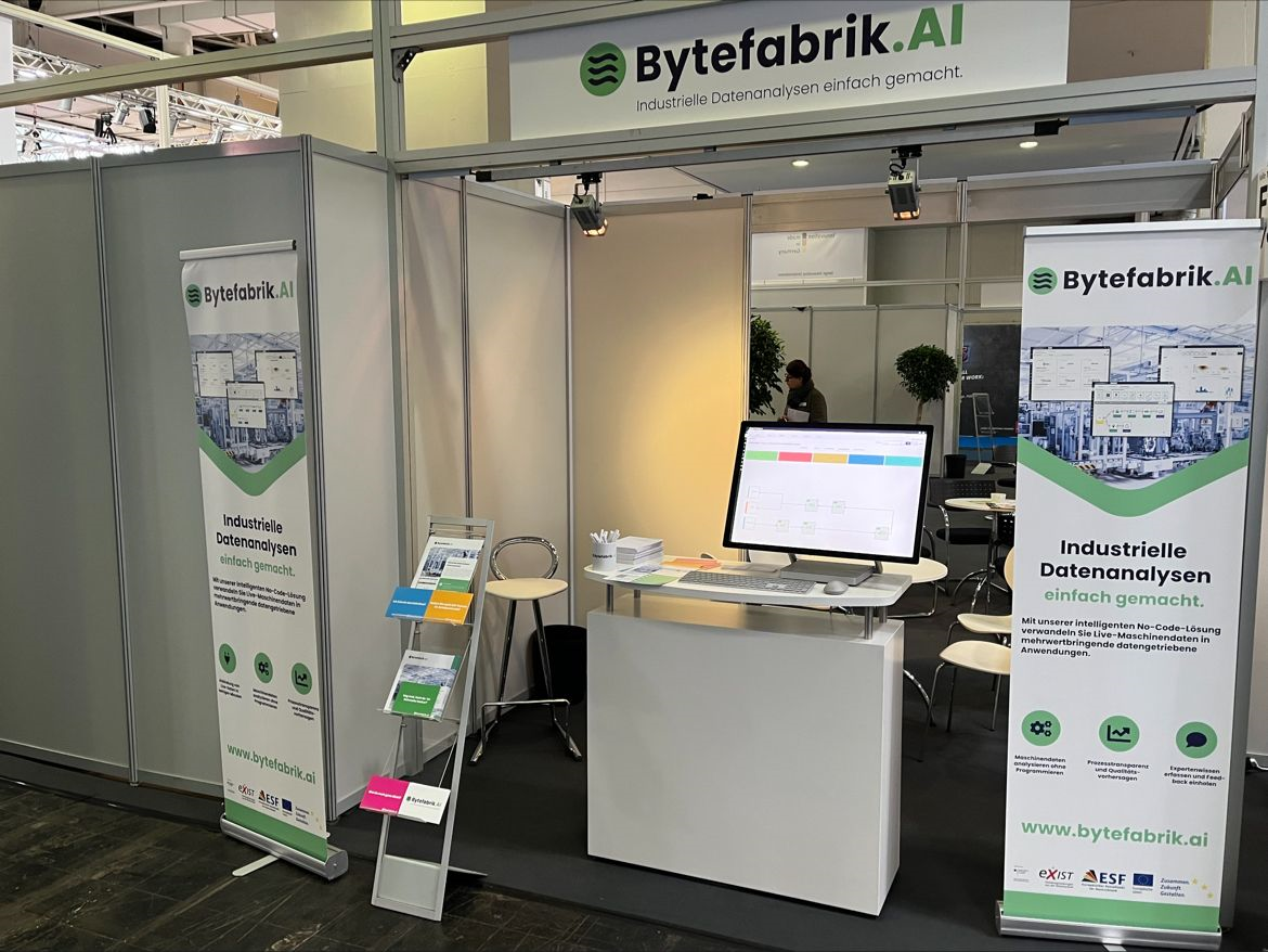 Bytefabrik auf der Hannover Messe