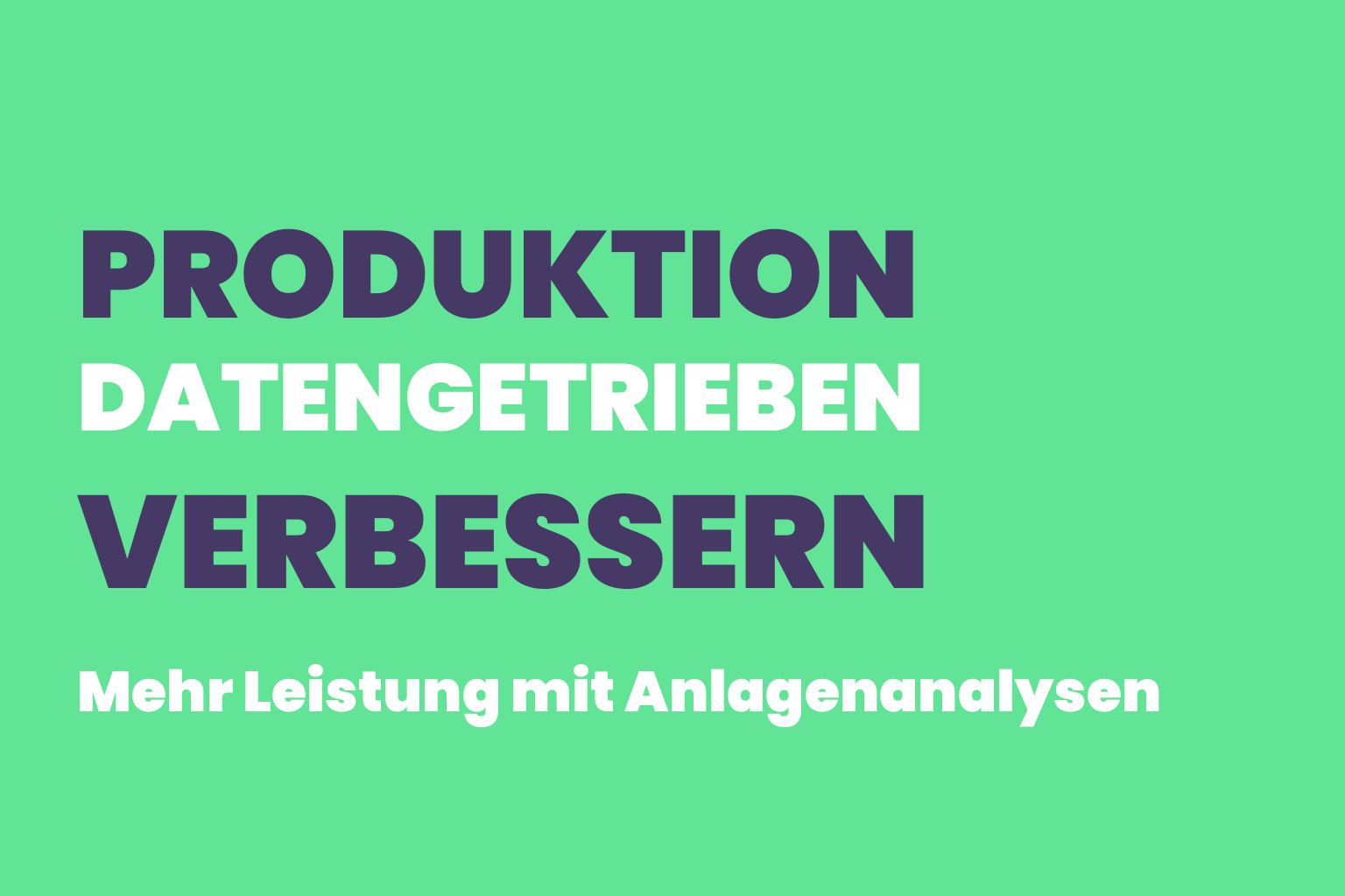 Was bringen Anlagenanalysen?